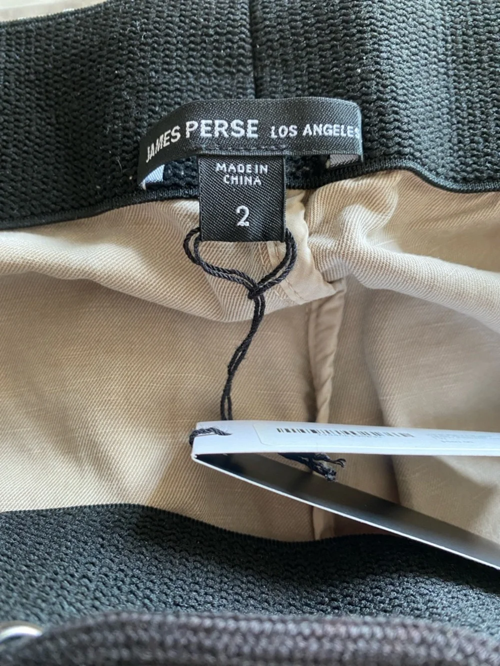 SOLD James Perse | Soft Pleat Wide Leg Pant | Linen Blend - Picture 7 of 10